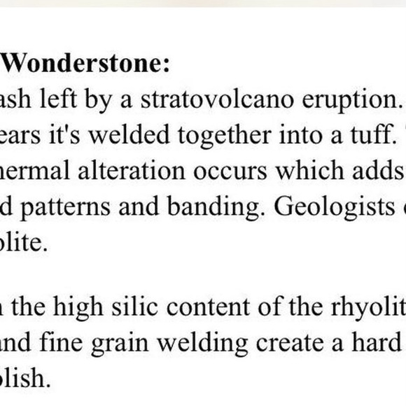 Rare Native America  Hand Crafted and Polished Rhyolite Stone Bolo Tie - Picture 6 of 6